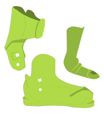 Dalbello 3 piece design