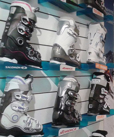 Ski boot fitting