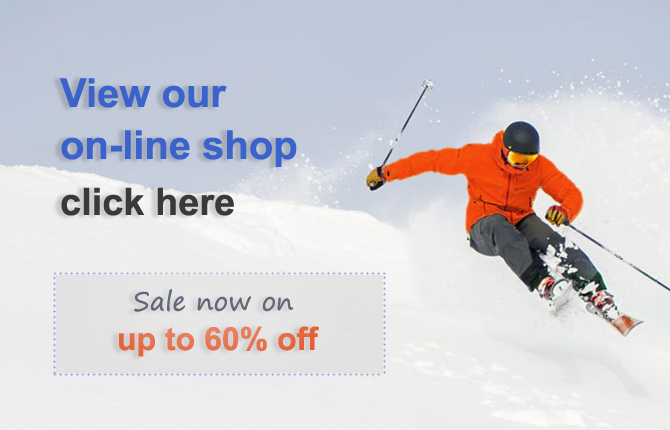Go to our on-line web ski and snowsports shop