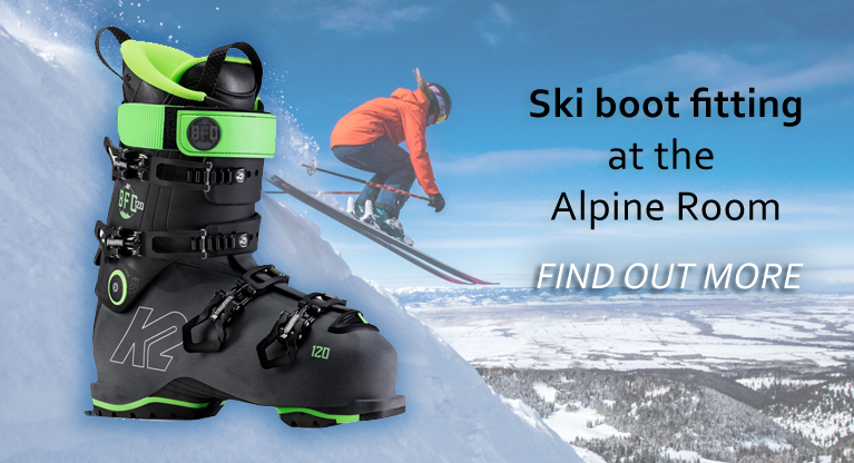 Ski Boot Fitting at the Alpine Room